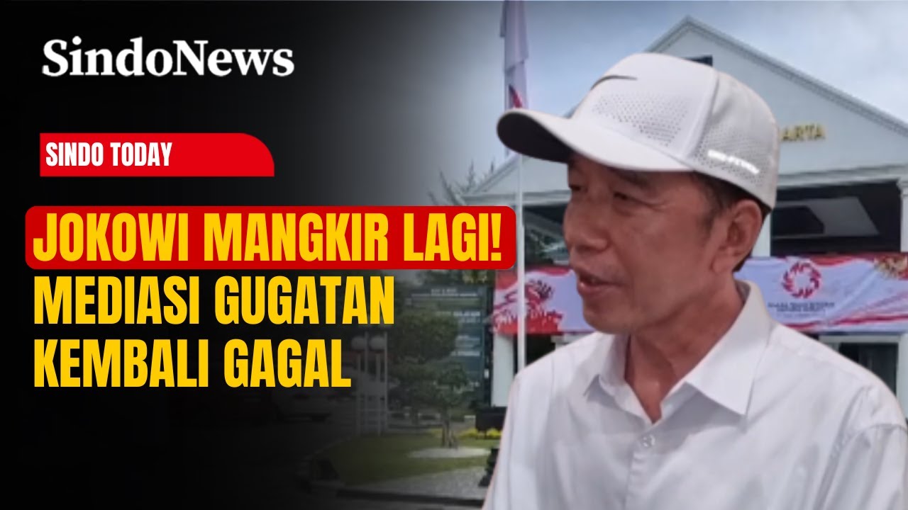 Mediasi Citizen Lawsuit Gagal Lagi! Jokowi Selalu Mangkir, Ada Apa? | Sindo Today | 30/10