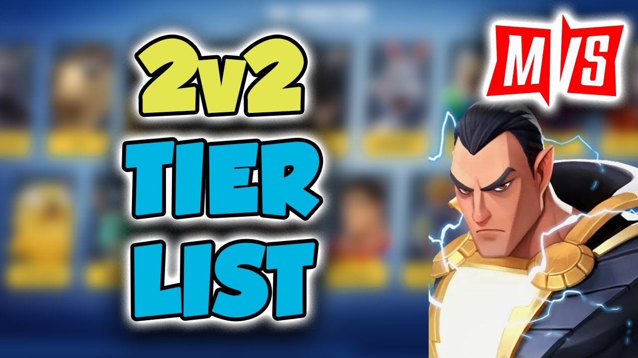 HOW GOOD IS BLACK ADAM? | MultiVersus 2v2 Tier List | Black Adam Patch V1.05