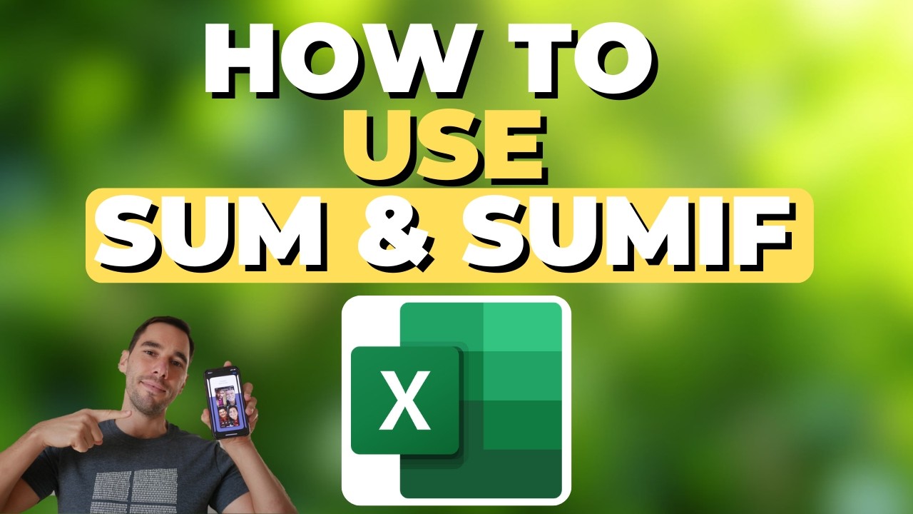 Как использовать функции SUM и SUMIF в Excel (2026)