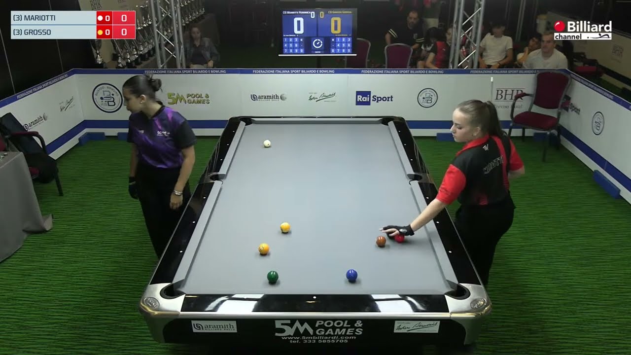 Mariotti Veronica VS Grosso Giorgia - Campionati Italiani 2023/2024 Pool - Finale Palla 9 Girls