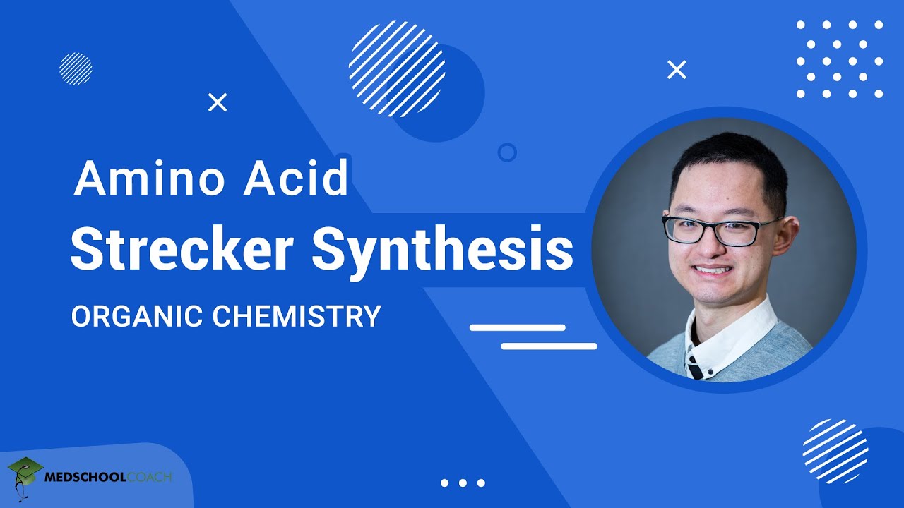 Strecker Synthesis of Amino Acids | MCAT Organic Chemistry Prep