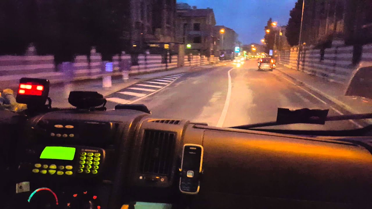 (ON BOARD) Ambulance responding code 2 - Emergency