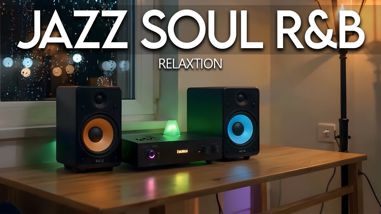 Smooth Jazz & Soulful R&B Grooves Cozy Cafe Ambience – Relax & Focus