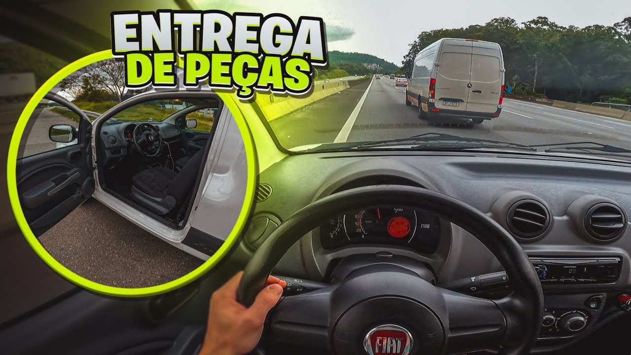 FUI CONTRATADO PARA FAZER ENTREGA EXPRESS DE FIORINO - JÁ FIQUEI ATRASADO NO PRIMEIRO DIA 😂