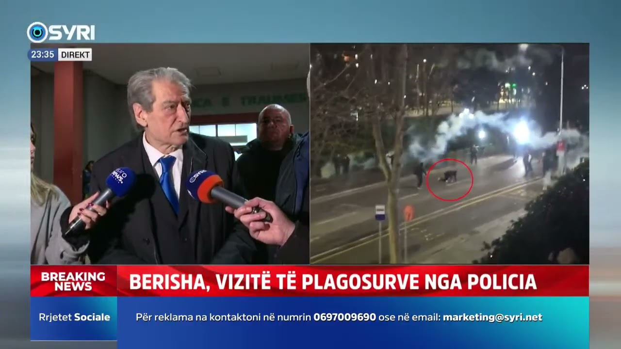 Berisha: Policia goditi egërsisht qytetarët