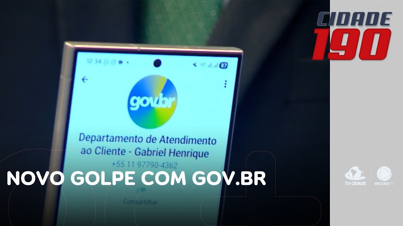 Evaldo Costa faz alerta urgente sobre novo golpe com GOV.BR | Cidade 190
