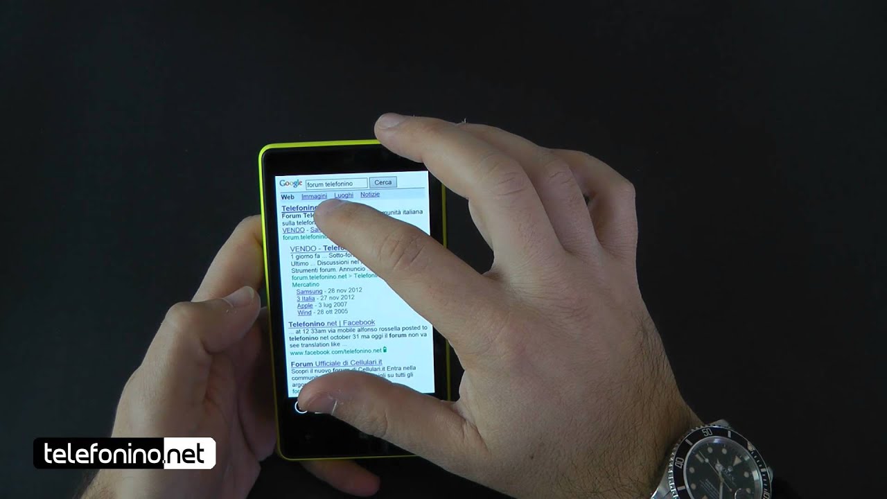 Nokia Lumia 820 videoreview da Telefonino.net