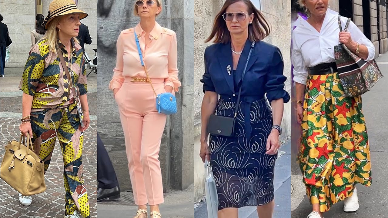 MILAN SUMMER DRESSES FASHION LOOK 2024 | ITALIAN STREET STYLE & LUXURY SHOPPING WALK