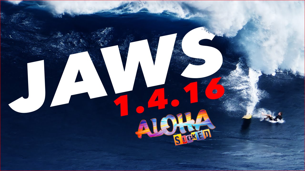Jaws, Peahi - Monsterous Waves 1.4.2016