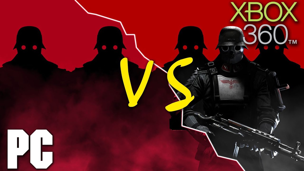 Wolfenstein: The New Order PC vs XBOX 360 Comparison (HD)