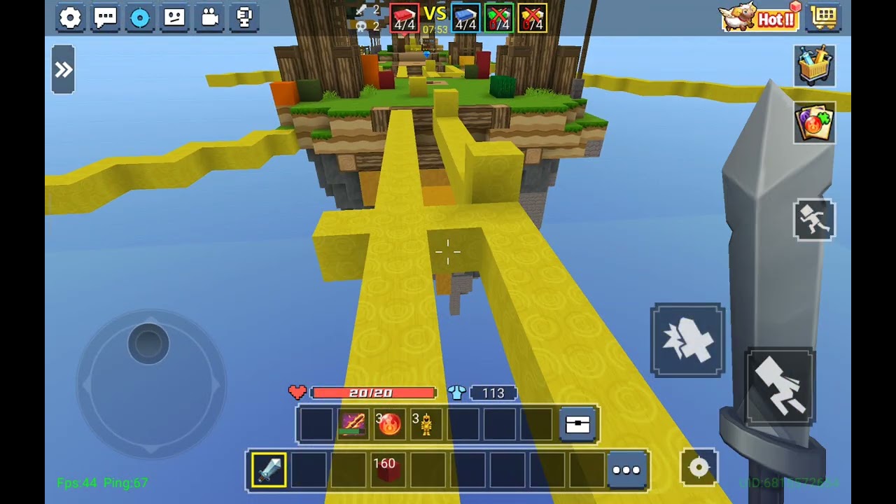 PrimeiroVídeo de bed Wars do canal#bed Wars#cópiaMinecraft