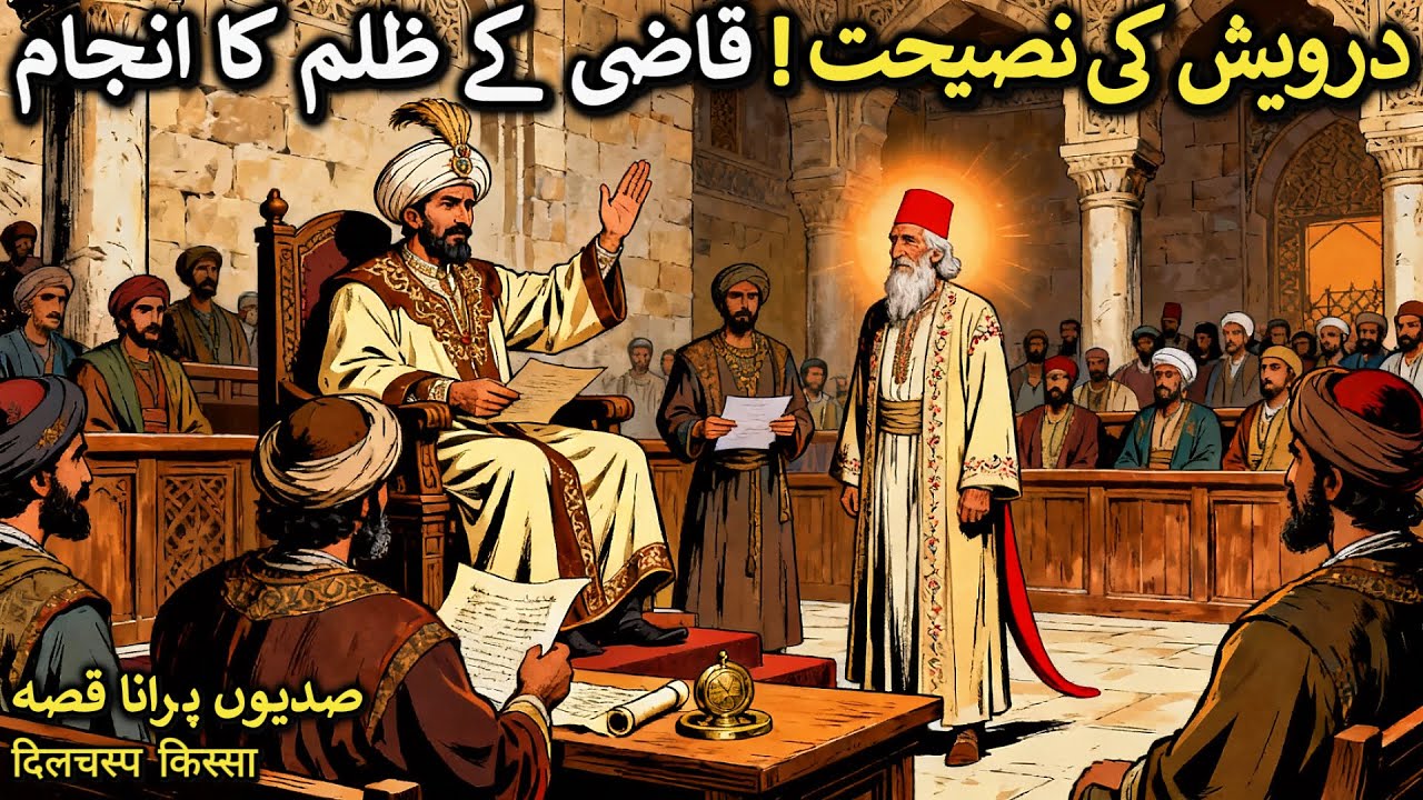 Dervesh Ki Naseehat Aur Qazi Ka Guroor | Zulm Ka Anjam | Sabaq Amoz Kahani