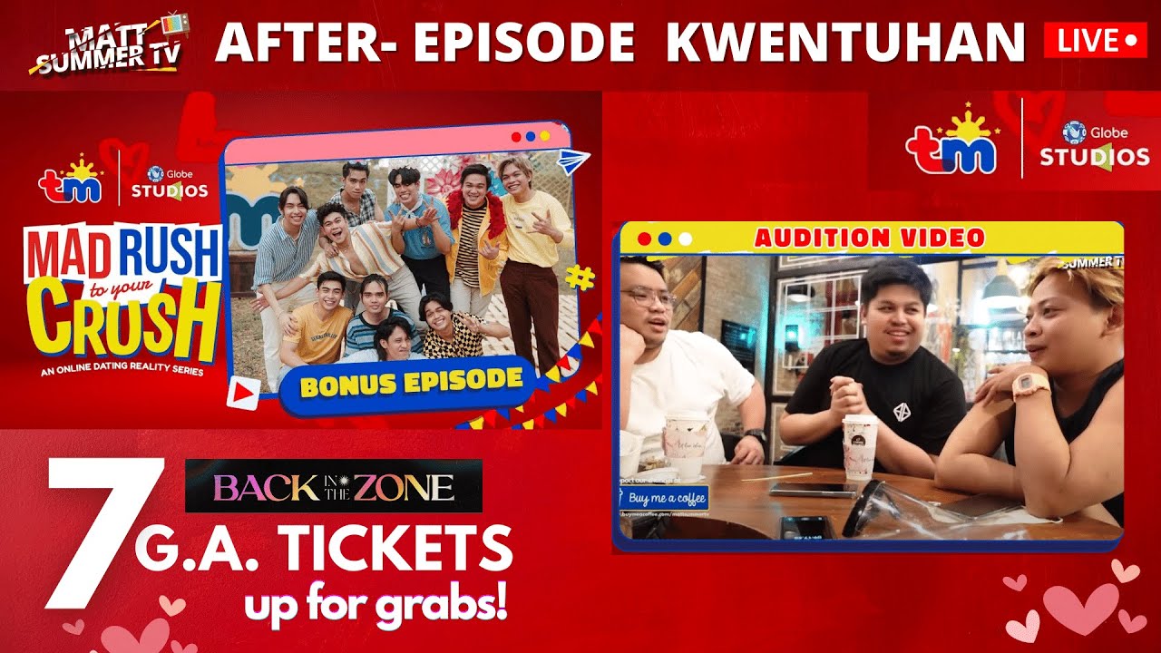 Bonus Episode Kwentuhan | TM Mad Rush To Your Crush