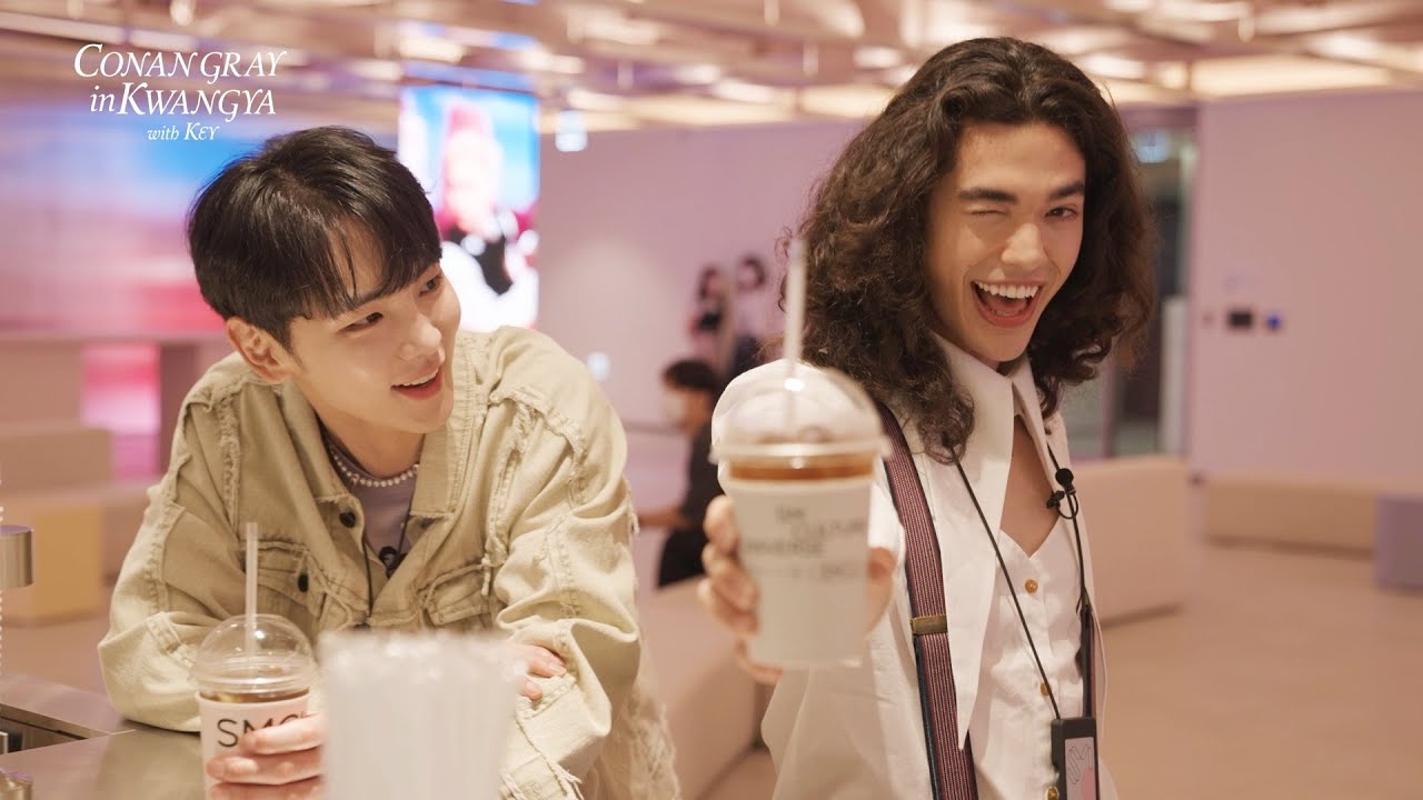 Conan Gray in KWANGYA with KEY