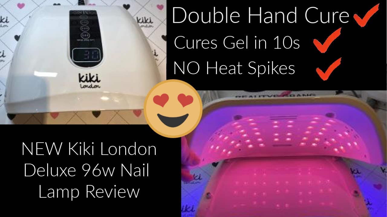 NEW Kiki London 96W Nail Drying Lamp Review