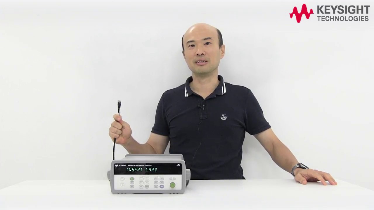 Test and Measurement Basics - DAQ | Episode 5 – Connecting the 34972A to PC via LAN Interface