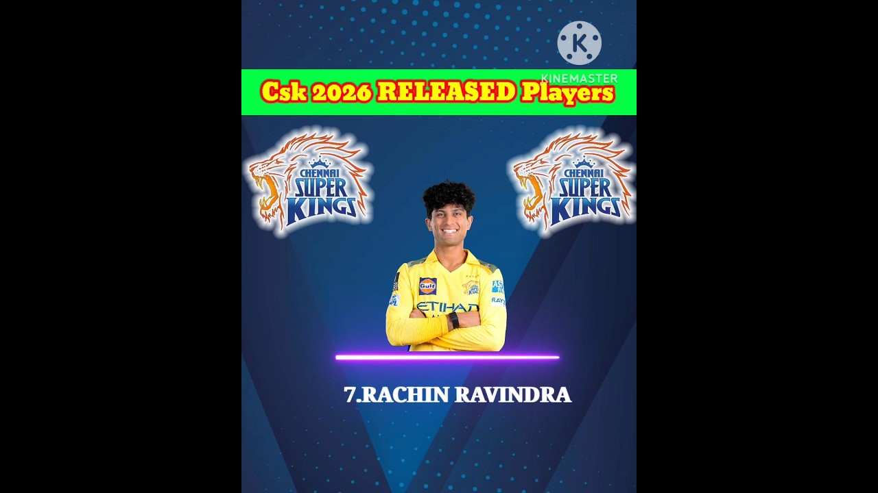 csk released players 2026 || csk lover || #csk #shorts #ipl2026