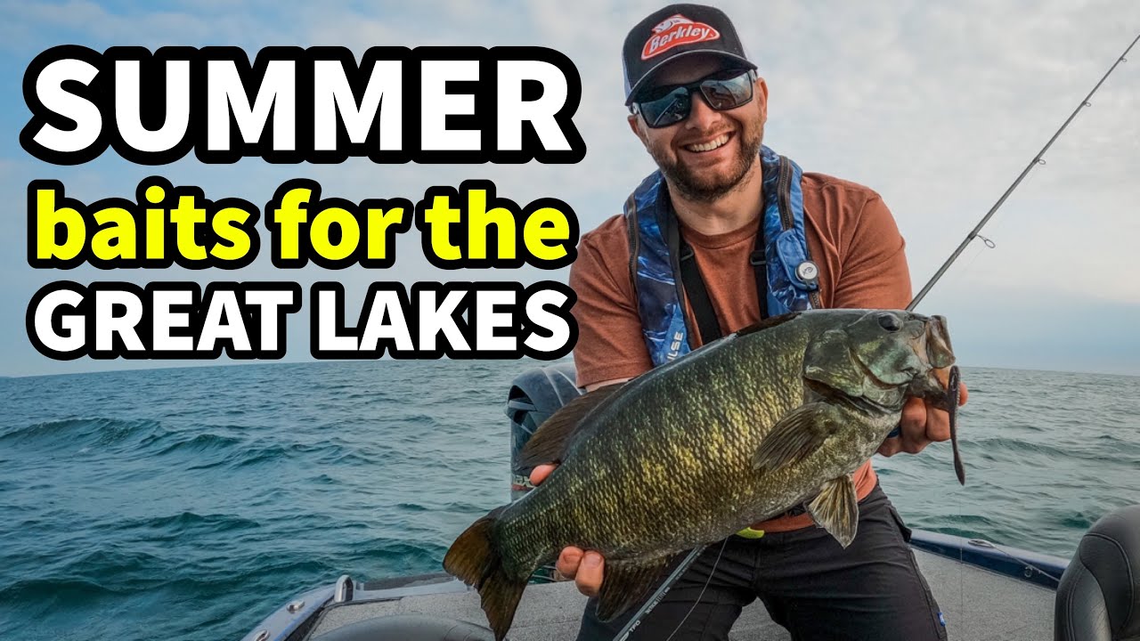 BEST Summer Smallmouth Baits for St. Clair (and Great Lakes)