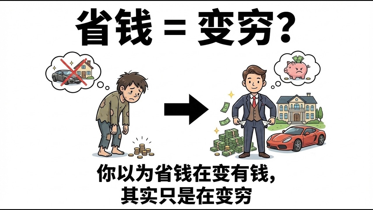 为什么你越存钱越穷？90%的人都搞错了这件事