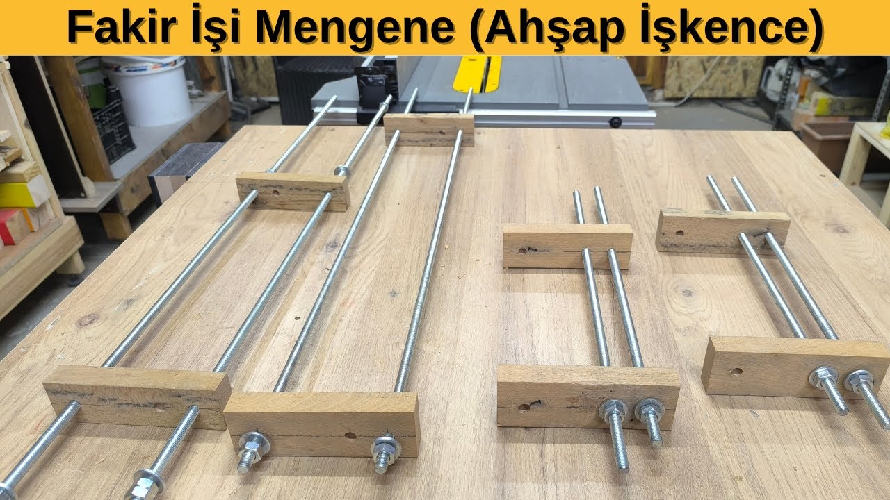 El Yapımı Basit Mengene (İşkence)