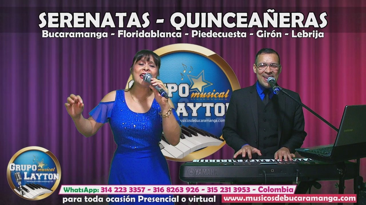 Serenata de Quinceañera con Grupo Musical Bucaramanga【☎ 314 223 3357】Organeta Cantantes