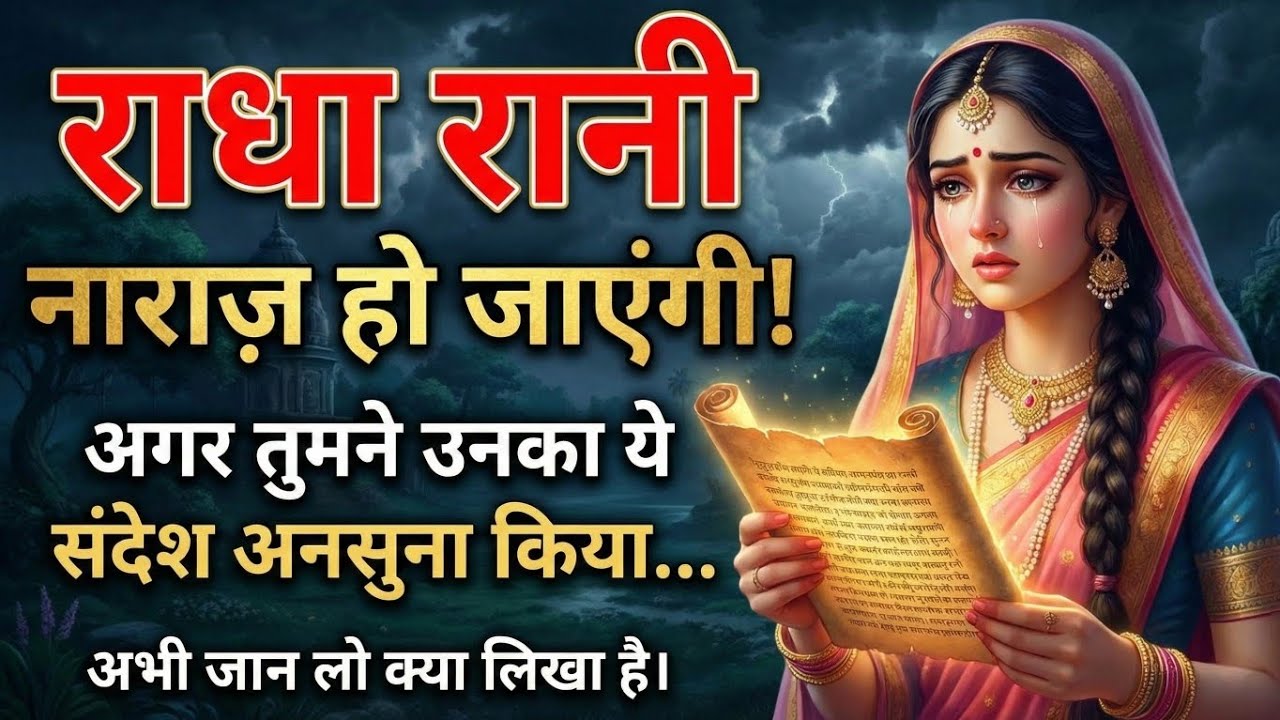 राधा रानी नाराज़ हो जाएंगी | Radharani ka ashirwad⁩ #motivation #maa