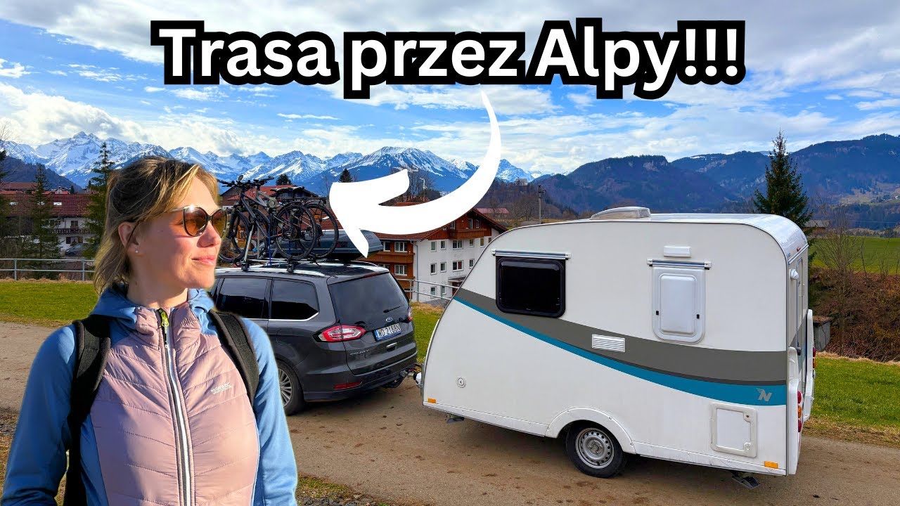 Ruszamy w podróż do Hiszpanii z przyczepą kempingową. - Dojeżdżamy do Oberstdorfu