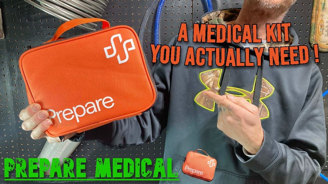 Prepare Medical. A medical kit you actually need!  #prepping #prepping101 #travel #medication