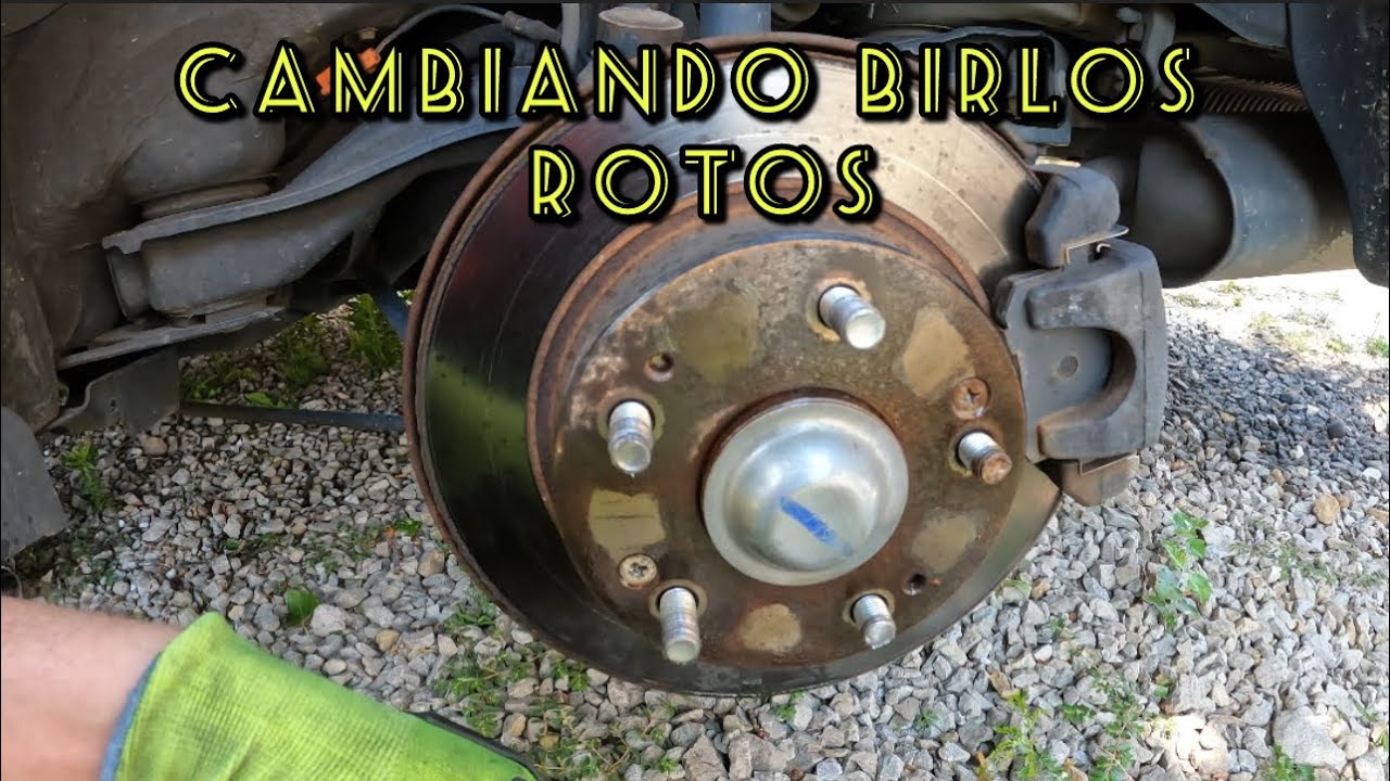 Cómo cambiar birlos rotos o quebrados