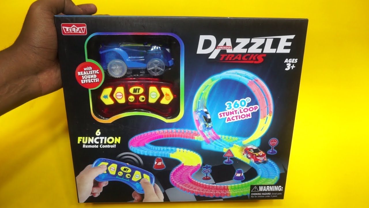 RC High Speed  Magic Tracks Car create Your own Track !!!