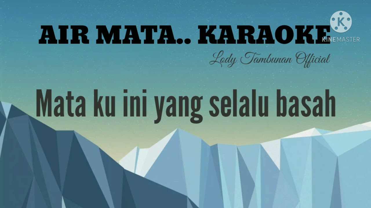 Air Mata_@Lodi tambunan Official Karaoke