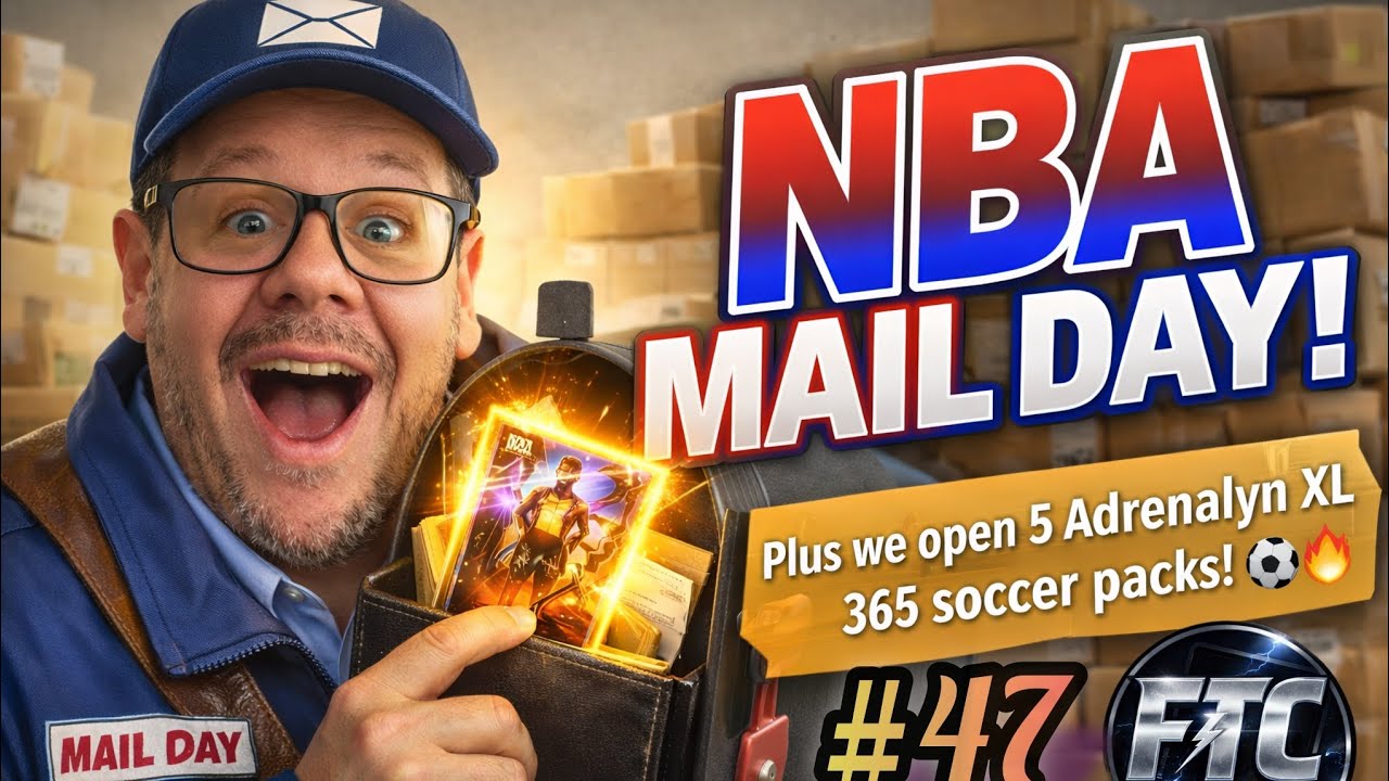INSANE NBA MAIL DAY… I WASN’T READY FOR THIS 😳🔥