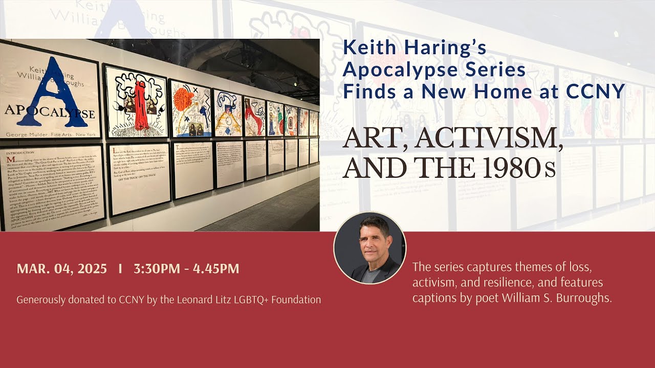 Art, Activism, and the 1980s – Keith Haring's Apocalypse Series Finds a New Home at CCNY