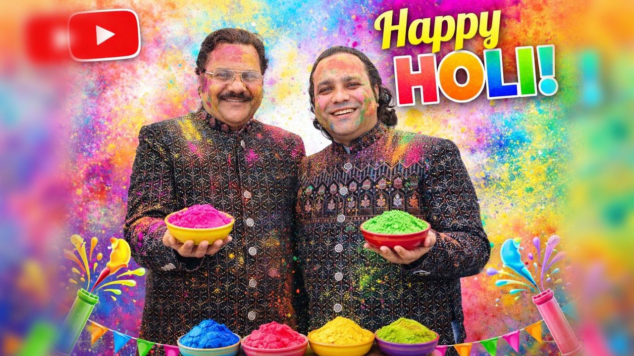 Holi Special Kalam's  Sung By Shahid Sami Niyazi Group, Rampur