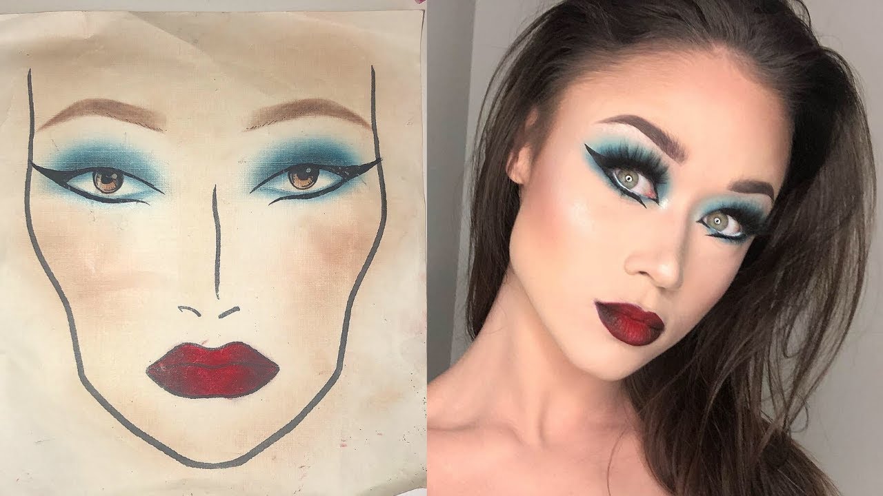 RECREATING MY FIRST FACE CHART