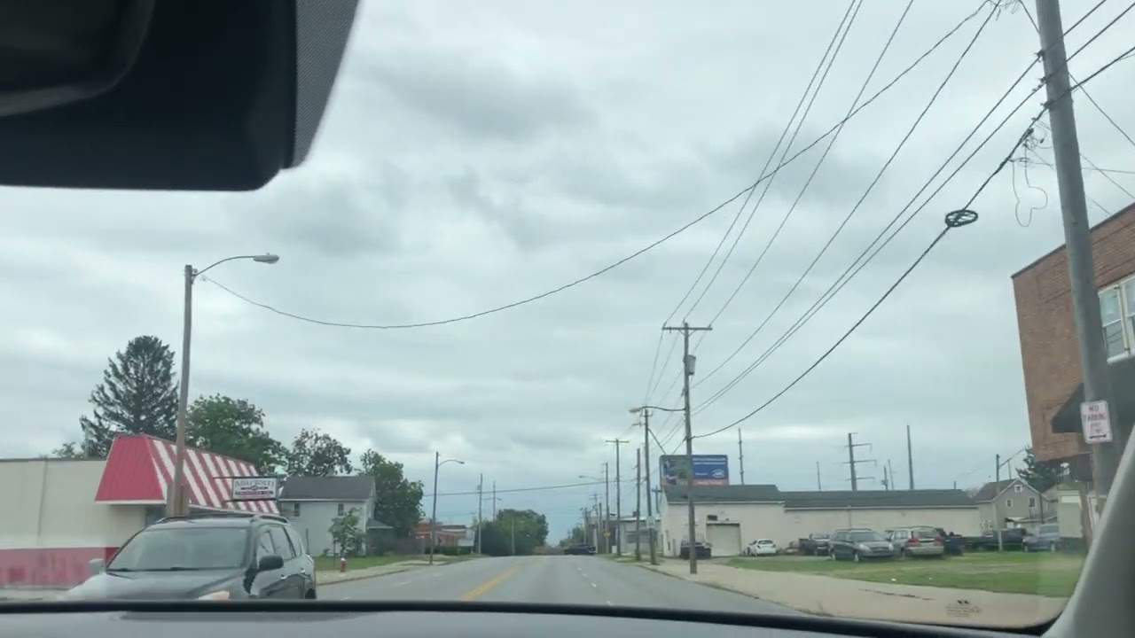 Driving through Lorain Ohio
