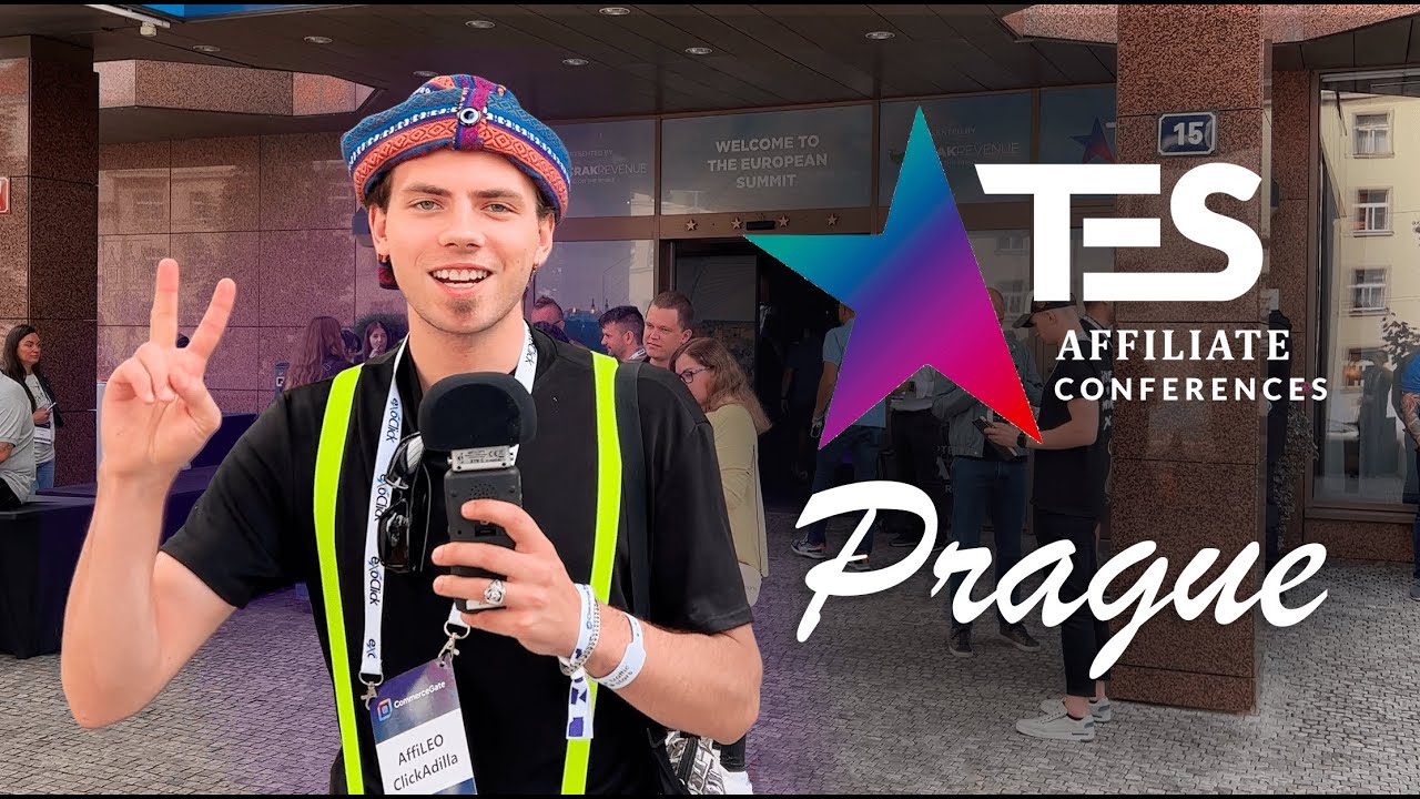 TES Affiliate Conference 2023 in Prague I How I met affiliate marketing experts