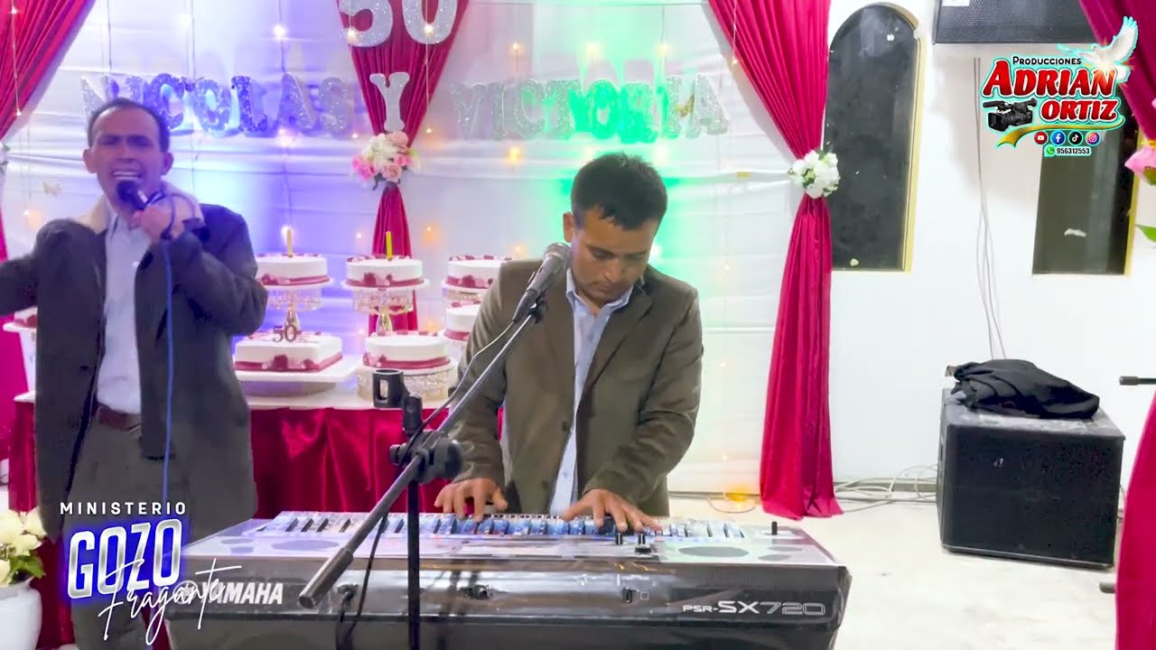 MINISTERIO GOZO FRAGANTE - EN VIVO // 50 AÑOS - NICOLAS Y VICTORIA