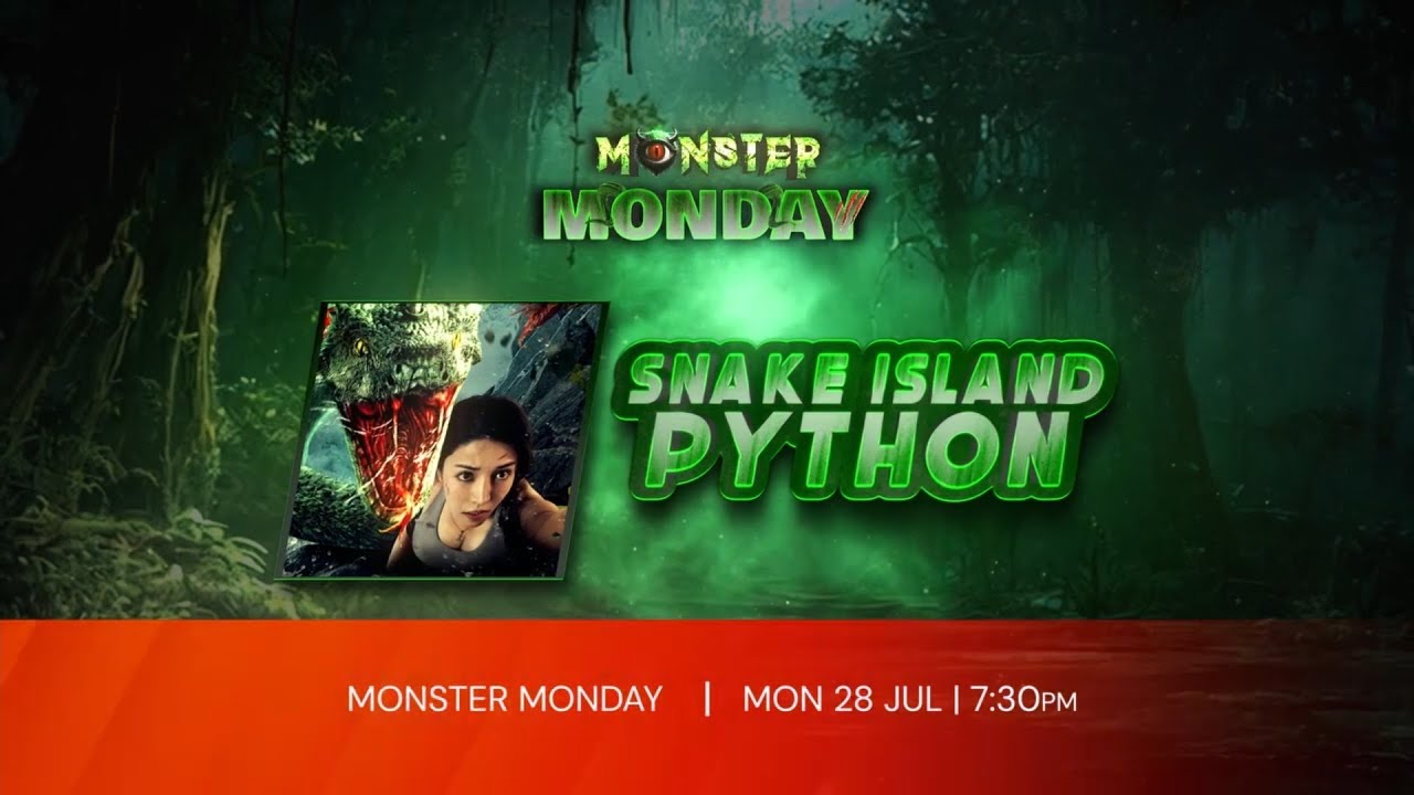 Snake Island Python | Monster Monday | 28th July | 7:30 PM | Zee Action