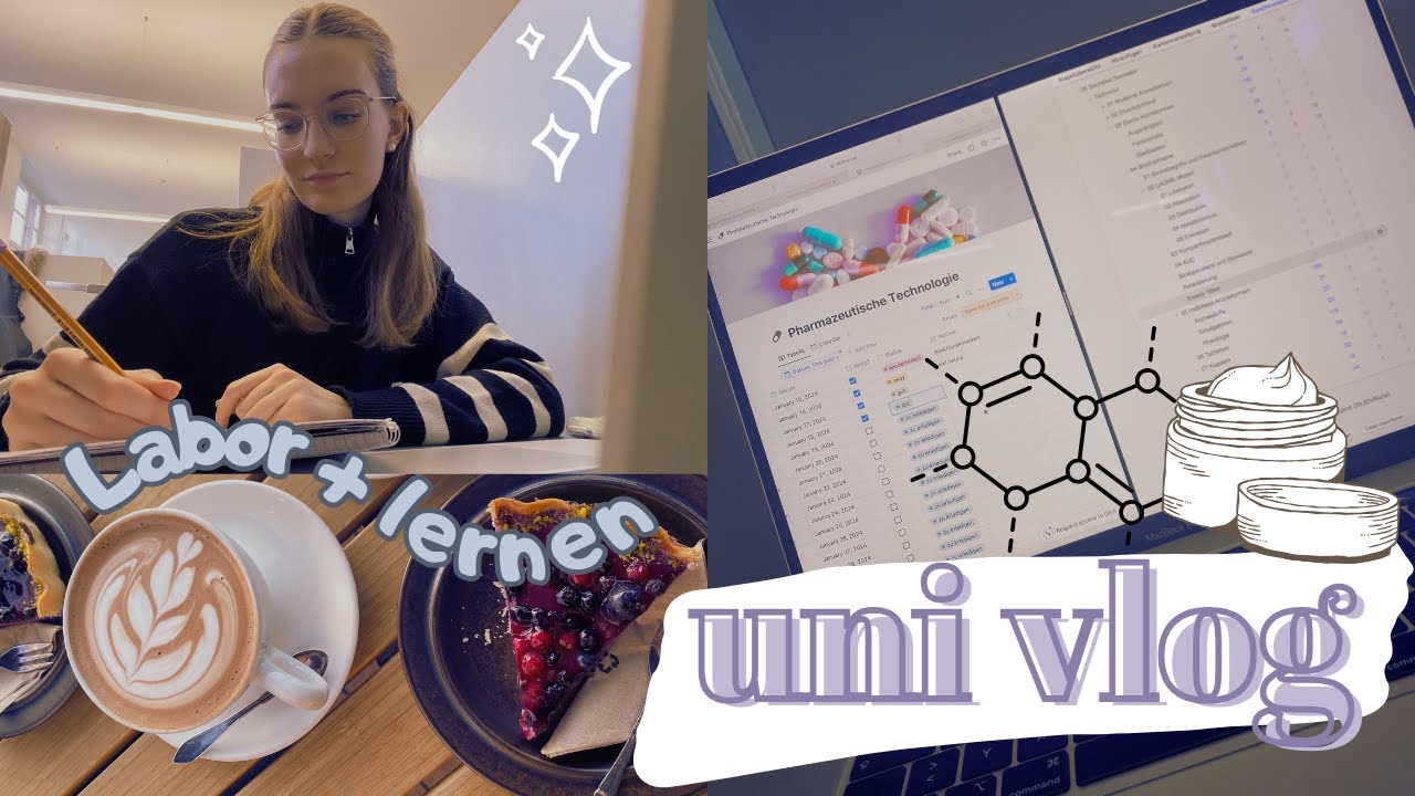 50+ Stunden uni | pharmazie lernphase ✨