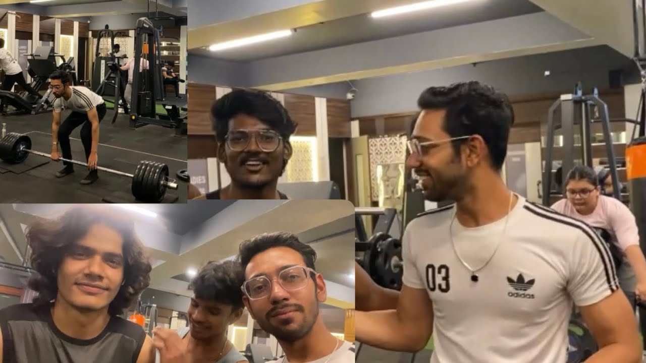 DEAD LIFT DAY WITH FRIENDS  [itne weight Toh bhai ka bacha marte hai 😂