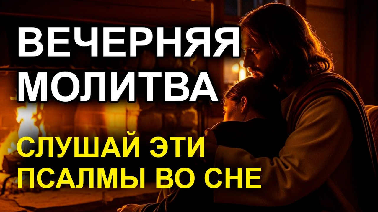 ВЕЧЕРНЯЯ МОЛИТВА Это видео попалось тебе не просто так  Бог приготовил чудо на завтра!