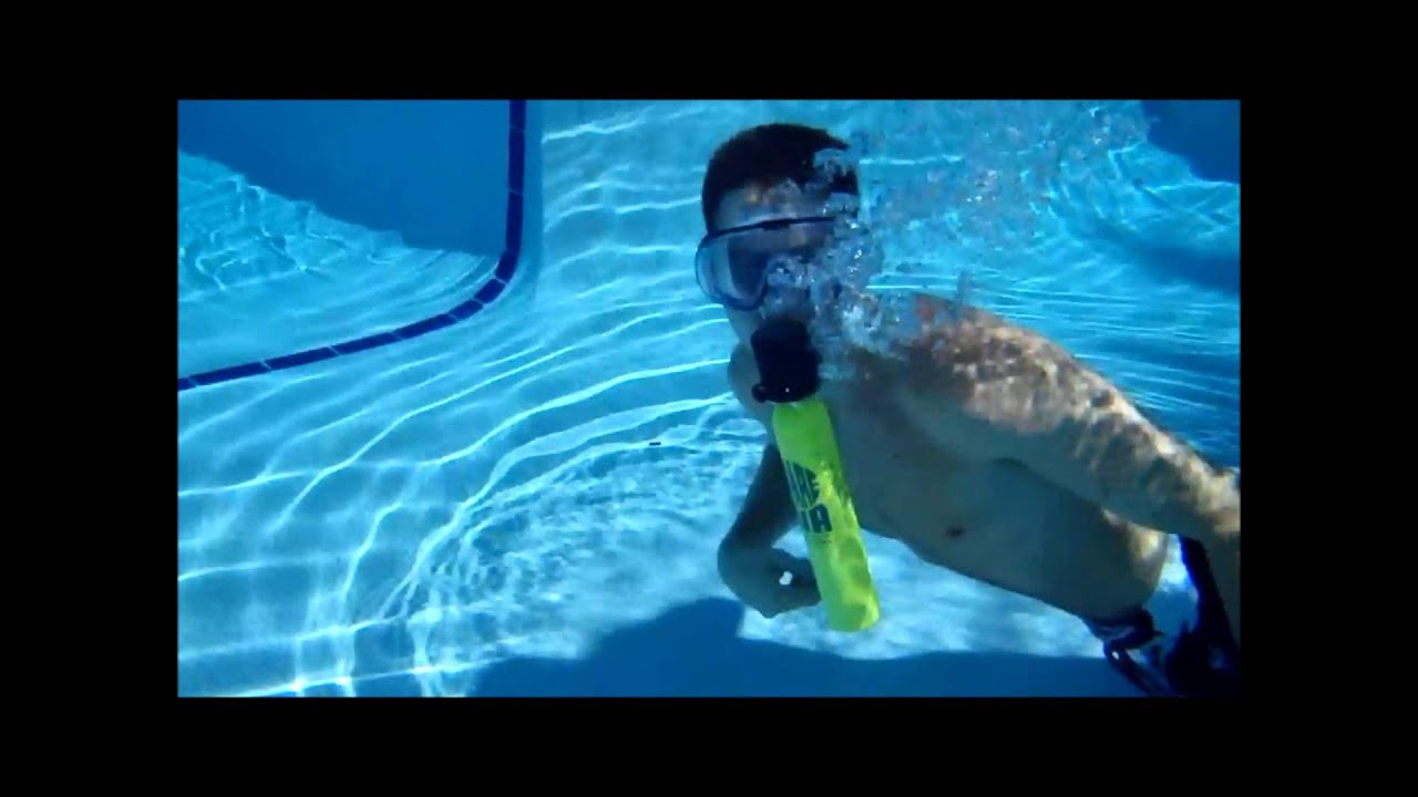 Spare Air Emergency Scuba Tank Demo