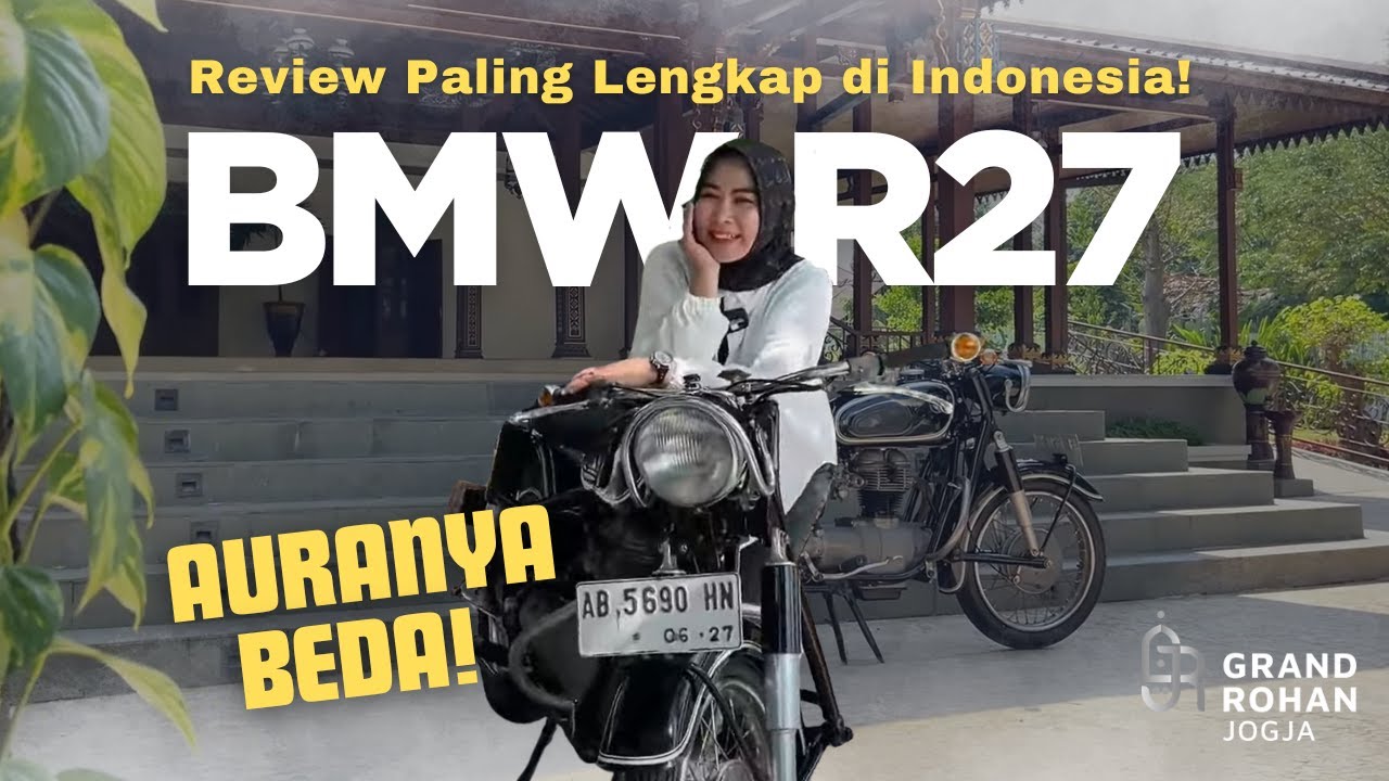 BMW R27 MOTOR KLASIK | REVIEW LENGKAP INDONESIA | SUSPENSI YANG KHAS MENJADIKKANNYA LEGENDARIS