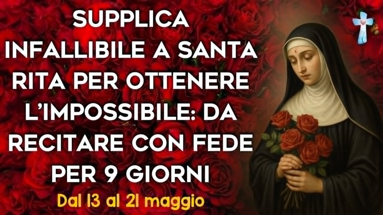 Supplica infallibile a Santa Rita per ottenere l’impossibile: da recitare con fede per 9 giorni