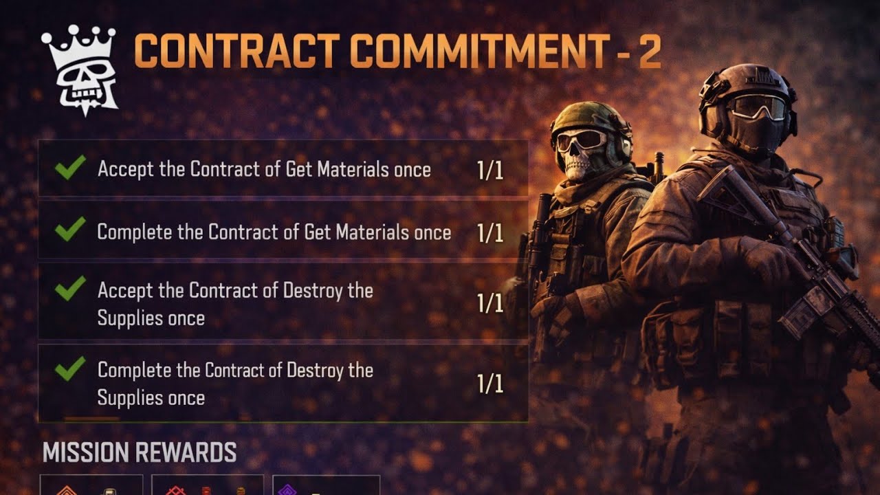 Contract Commitment &ndash; 2 | COD Mobile DMZ