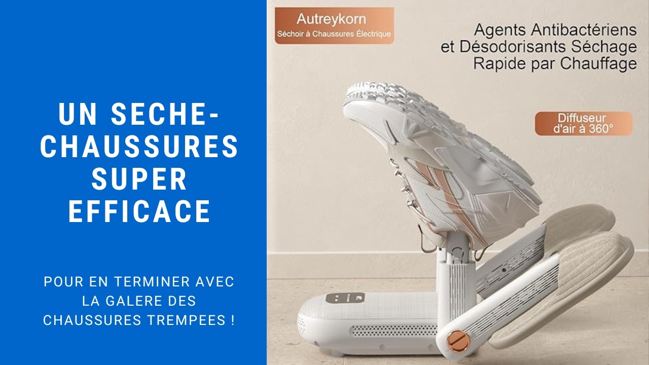 Comment sécher ses chaussures rapidement !