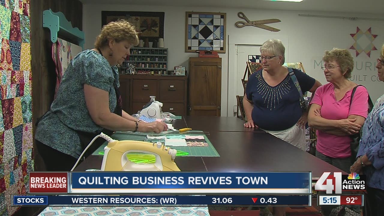 Quilting company saves small Missouri town