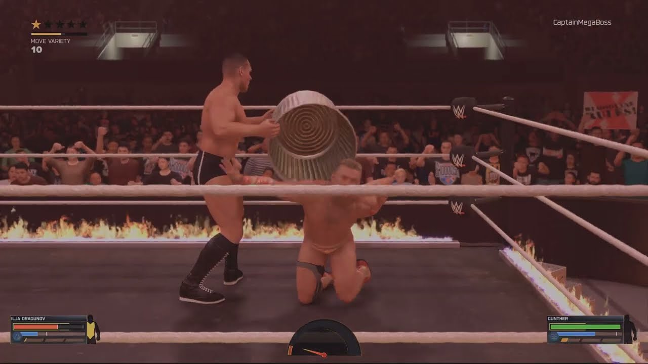 WWE 2K26: Inferno Match Gameplay