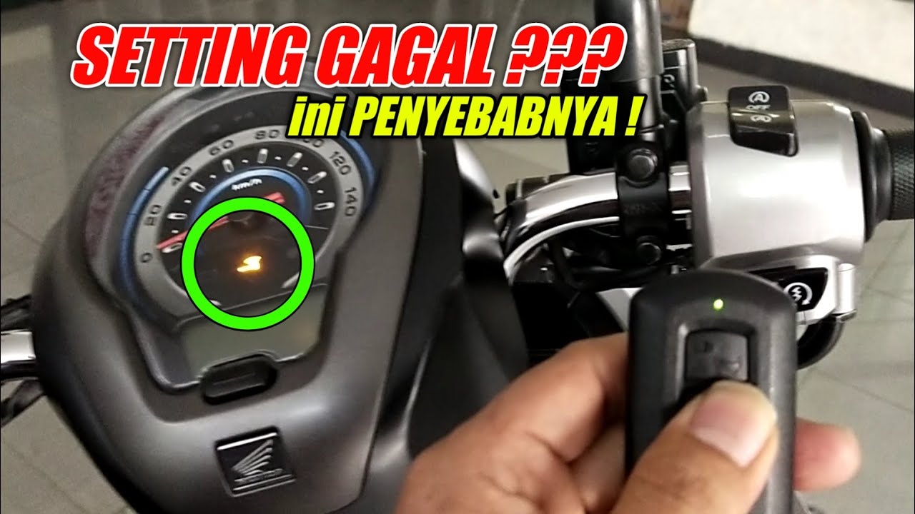 SETTING REMOT SCOOPY TIDAK BERHASIL, INI PENYEBABNYA !!!